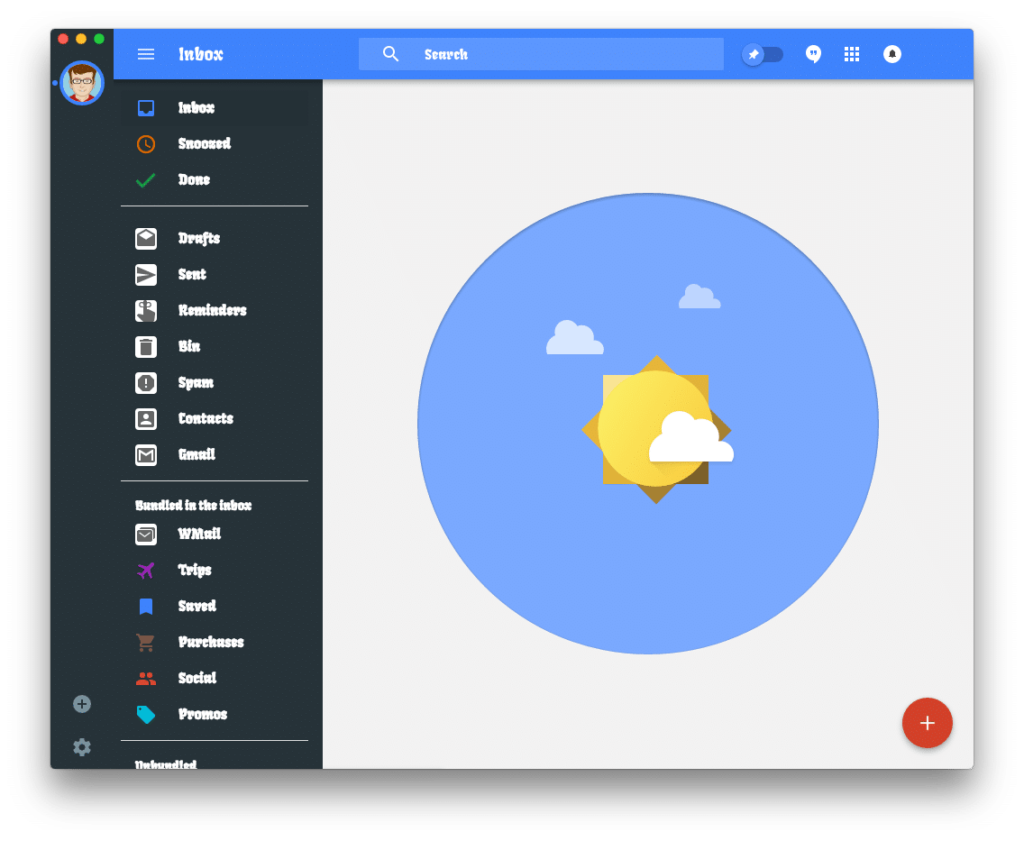 Je kunt de interface van Wmail aanpassen per Gmail account.