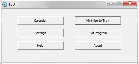 De interface van TitleBar Date-Time is duidelijk en gemakkelijk te begrijpen.