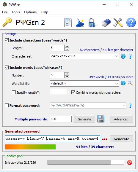 PWGen maakt automatisch een veilig wachtwoord aan dat hackers lastig kunnen kraken.