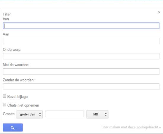 Zo eenvoudig is het maken van een filter in Gmail.