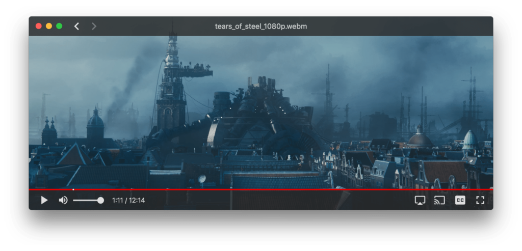 Streaming video via de ingebouwde mediaspeler.